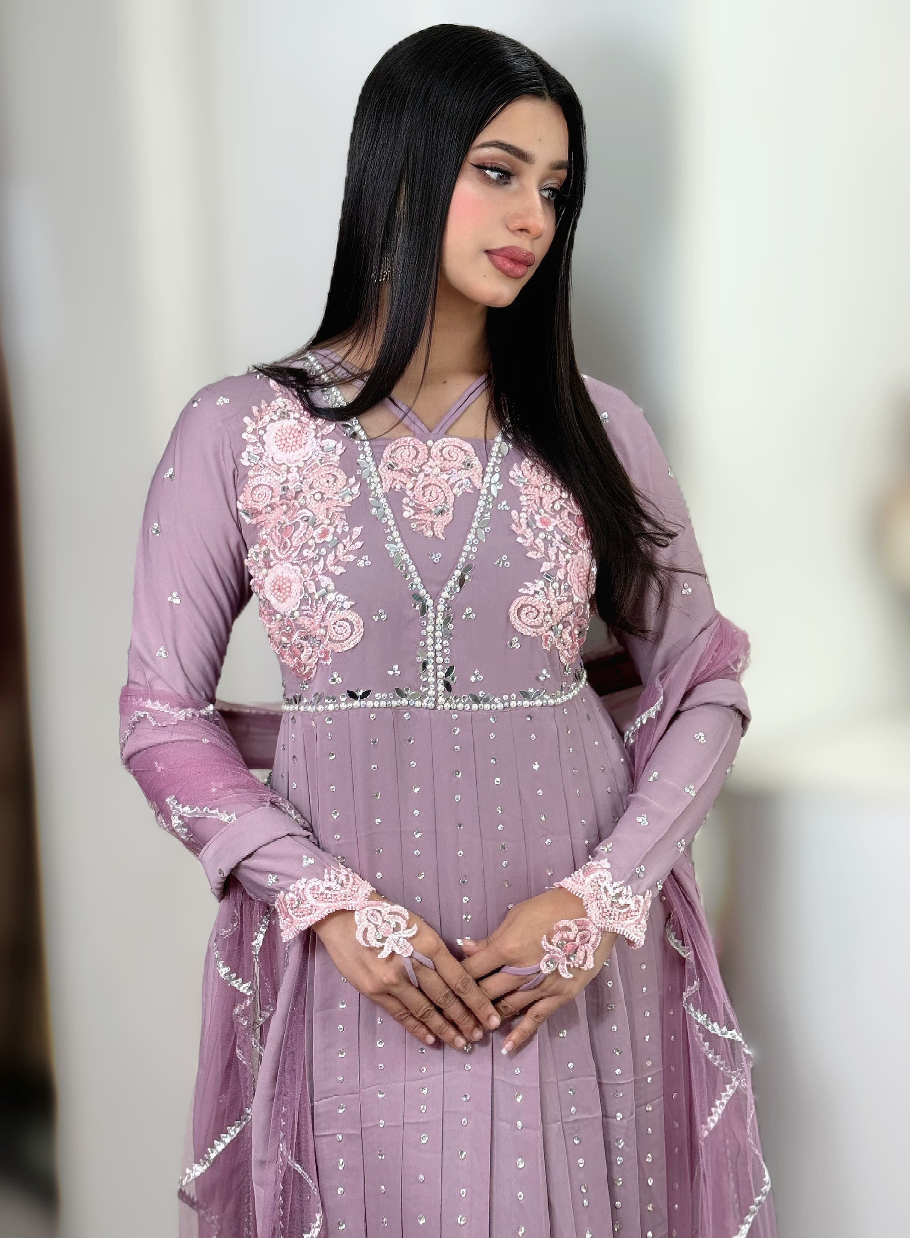 Pori gown Dusty