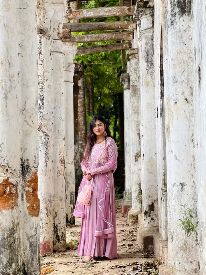 Pori gown Dusty