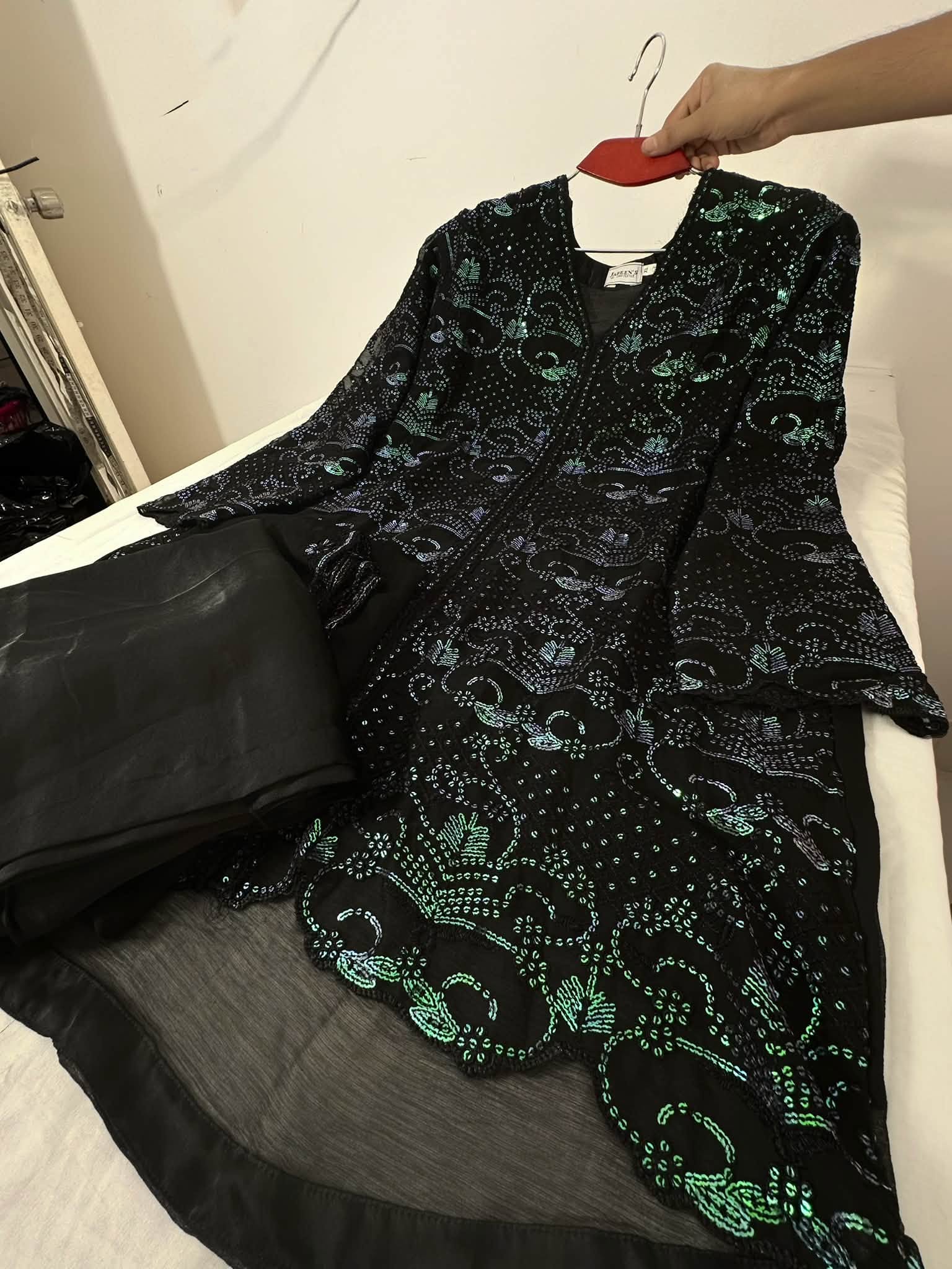 Chiffon Plazzo Black