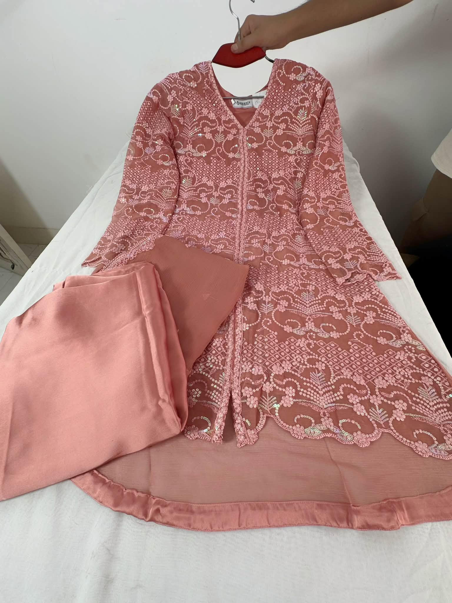 Chiffon Plazzo Peach